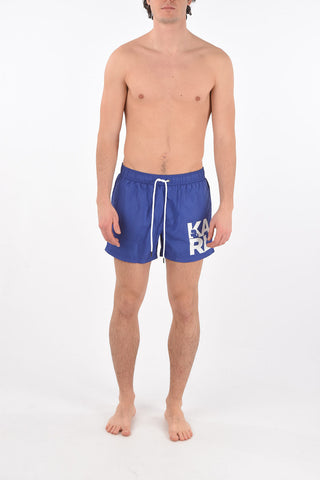 costume da bagno boxer classic con stampa