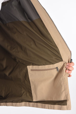 ZZEGNA split-back hem balmacaan coat