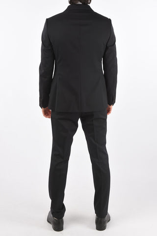 ZZEGNA side vents notch lapel 2-button suit