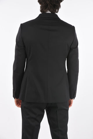 ZZEGNA side vents notch lapel 2-button suit
