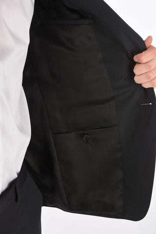 ZZEGNA side vents notch lapel 2-button suit