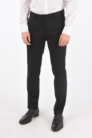 ZZEGNA side vents notch lapel 2-button suit