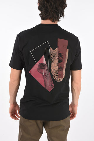 ZZEGNA printed crew-neck t-shirt