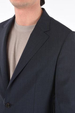 ZZEGNA wool side vents 2-button suit drop 8R