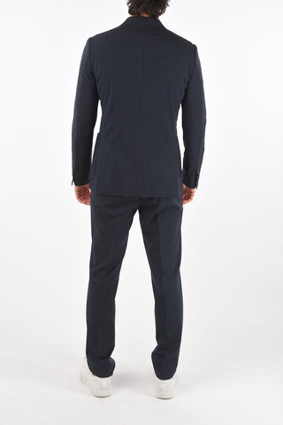 ZZEGNA wool side vents 2-button suit drop 8R
