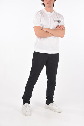 ZZEGNA crew-neck t-shirt with print