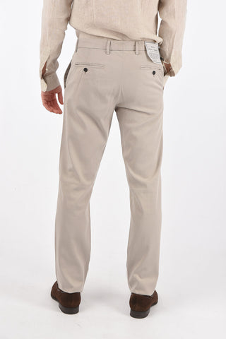 ZZEGNA pantalone con passanti a vita regolare