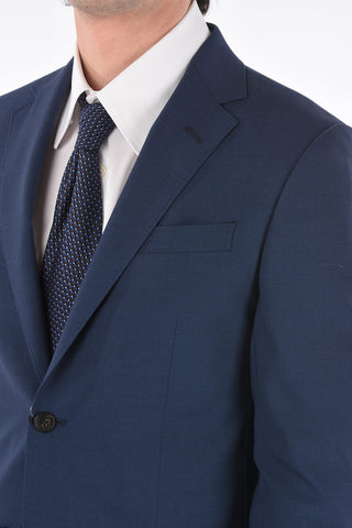 ZZEGNA side vents notch lapel 2-button suit