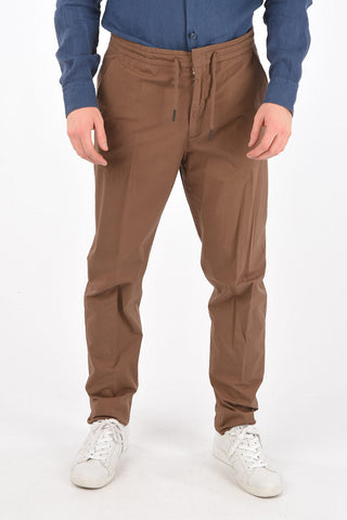 EZ LUXURY cotton stretch mid waist pants