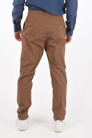 EZ LUXURY cotton stretch mid waist pants