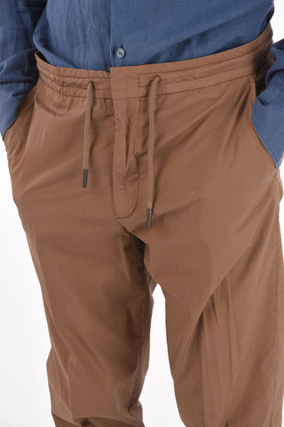 EZ LUXURY cotton stretch mid waist pants