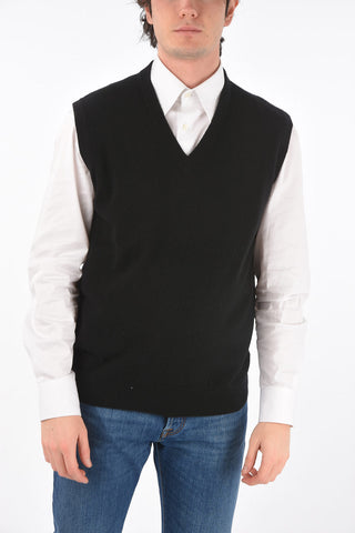 V Neck Cashmere Vest