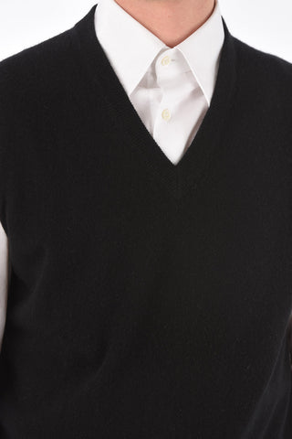 V Neck Cashmere Vest