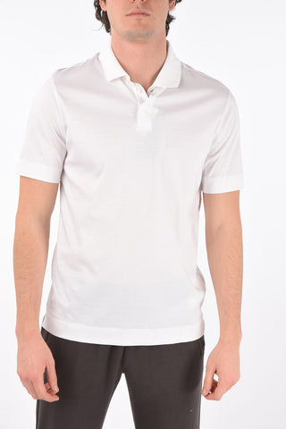ZZEGNA cotton 3 buttons polo