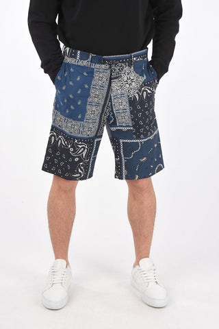 Buta Printed Cotton Shorts