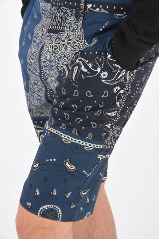 Buta Printed Cotton Shorts