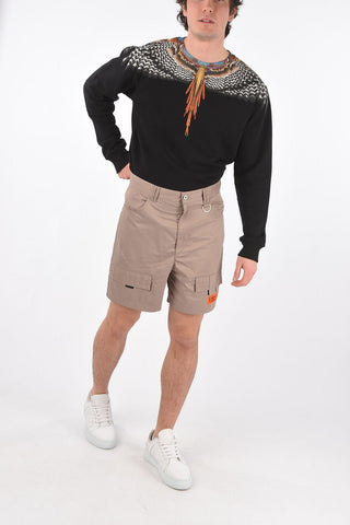 Shorts Cargo in Nylon con Passanti