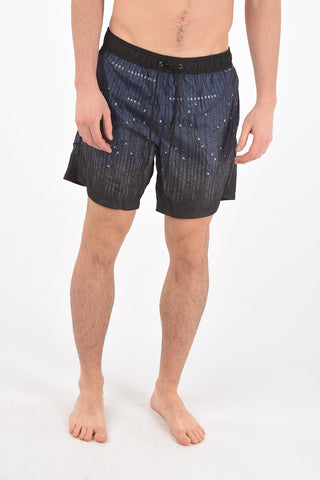 printed MATRIX swim shorts