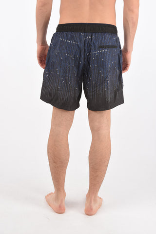 printed MATRIX swim shorts