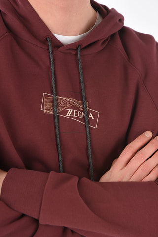 ZZEGNA hooded sweatshirt