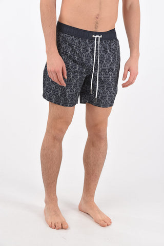 allo over printed CARRY OVER - IKONIC AOP swim shorts
