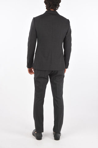 ZZEGNA wool side vents 2-button suit