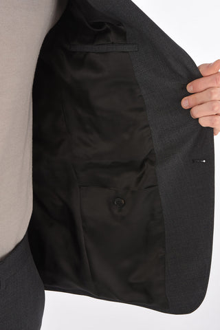 ZZEGNA wool side vents 2-button suit