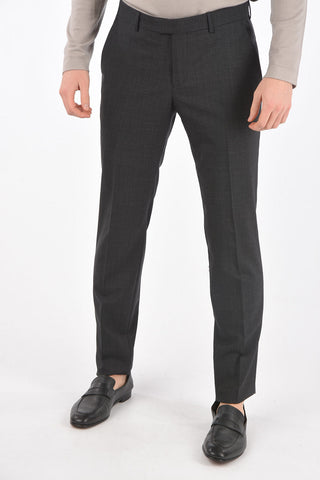 ZZEGNA wool side vents 2-button suit