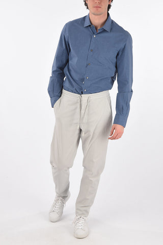 EZ LUXURY cotton stretch drawstring pants