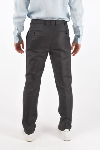 EZ TAILORING pantaloni regular fit in lana
