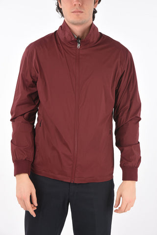 ZZEGNA nylon jacket with zip closure
