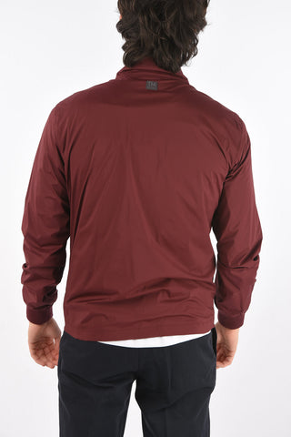 ZZEGNA nylon jacket with zip closure