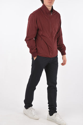 ZZEGNA nylon jacket with zip closure