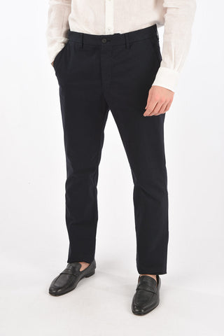 ZZEGNA cotton stretch 4 pockets pants