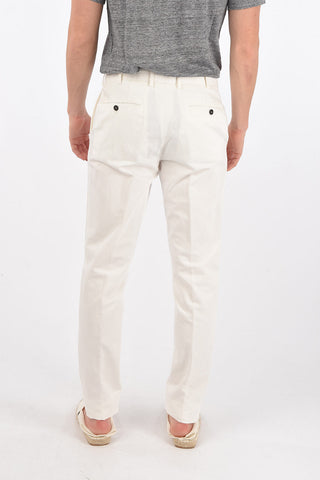 EZ LUXURY cotton and flax chinos pants