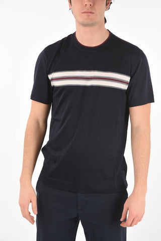 ZZEGNA wool crew-neck t-shirt