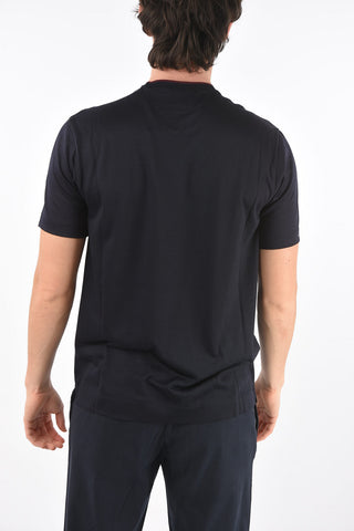ZZEGNA wool crew-neck t-shirt