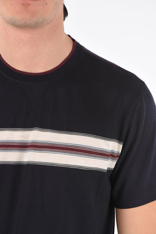 ZZEGNA wool crew-neck t-shirt