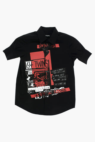 printed short sleeve shirt