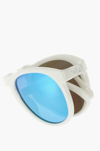 occhiali da sole sport shiny pieghevoli 