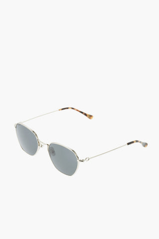 square frame sunglasses with chain