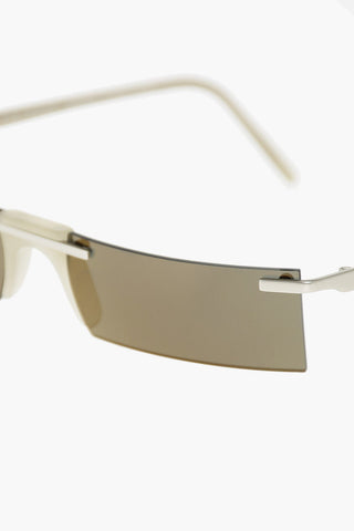 occhiali da sole WENTWORTH rimless con lenti specchiate