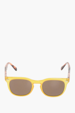 wayfarer MEMENTO AUDERE SEMPER sunglasses with tortoise temple
