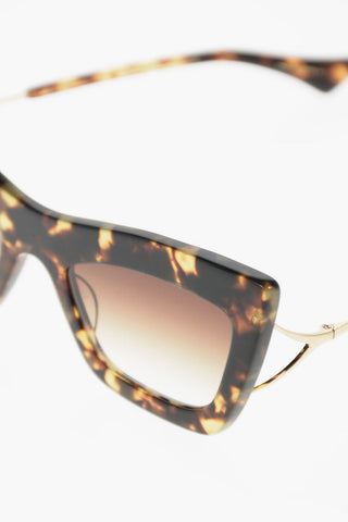tortoise cat eye ERASUR sunglasses