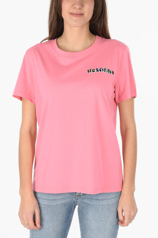 COUTURE! Crewneck T-shirt with Embroidered Logo