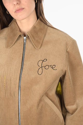 MM0 corduroy outerwear jacket