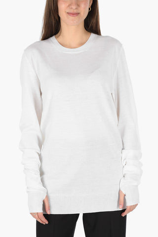 MM4 wool crew-neck sweater