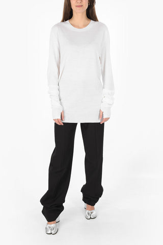 MM4 wool crew-neck sweater