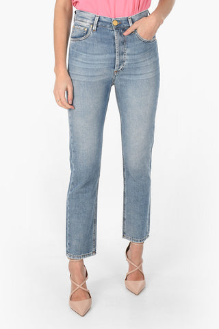Light Wash Stretched High waist Jeans