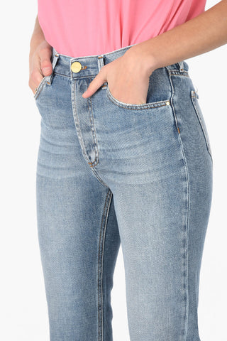 Light Wash Stretched High waist Jeans